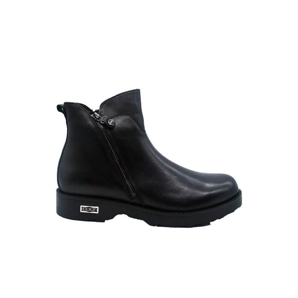 CULT STIVALETTO UOMO IN PELLE CLE104212