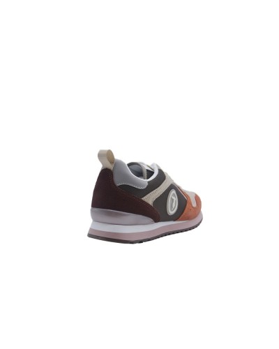Scarpe Sneakers Trussardi donna bassa multicolor con logo in rilievo