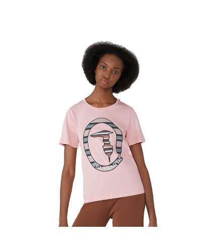 T-shirt Trussardi donna in cotone con stampa logo